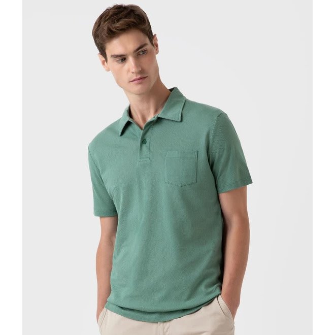 Riviera Polo Shirt in Thyme
