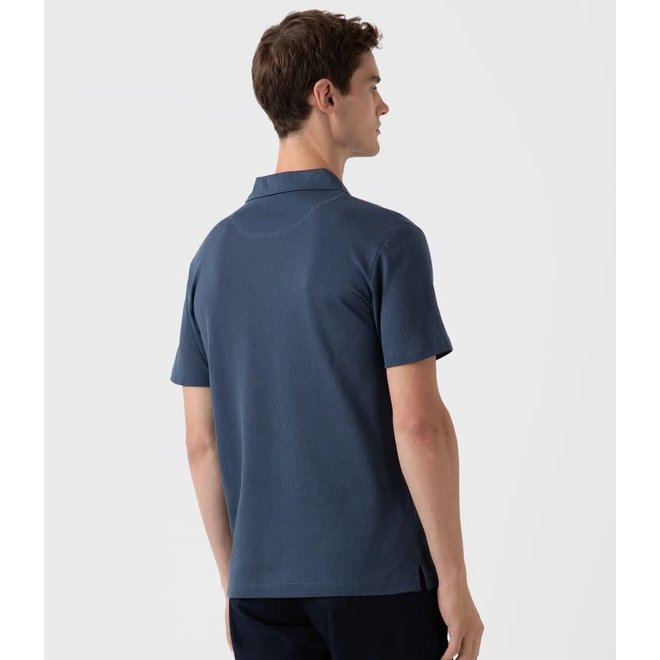Riviera Polo Shirt in Shale Blue