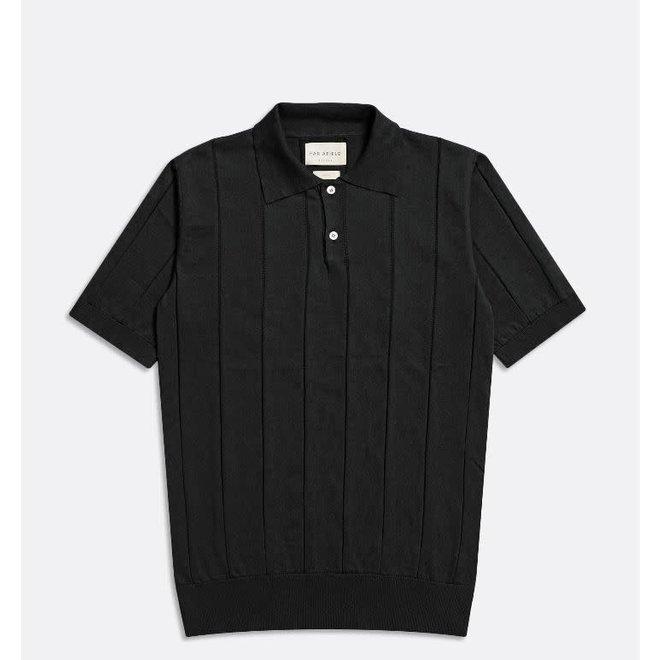Jacobs SS Polo Shirt in Meteorite Black