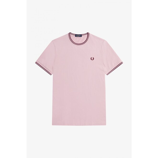 Twin Tipped T-Shirt in Chalky Pink