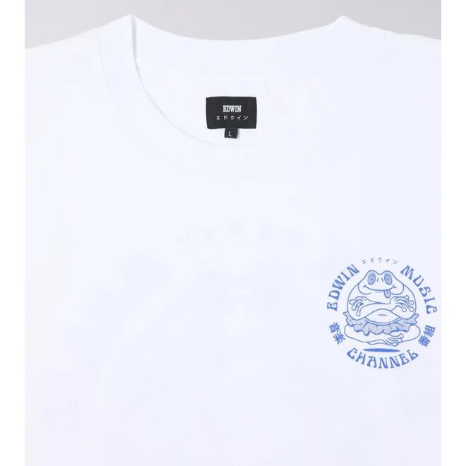 Music Channel T-Shirt in White