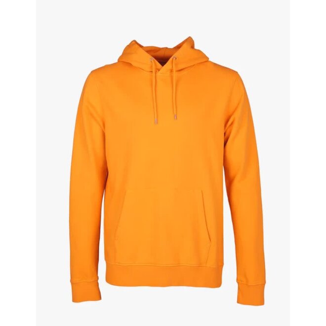 Classic Organic Hoodie in Sunny Orange