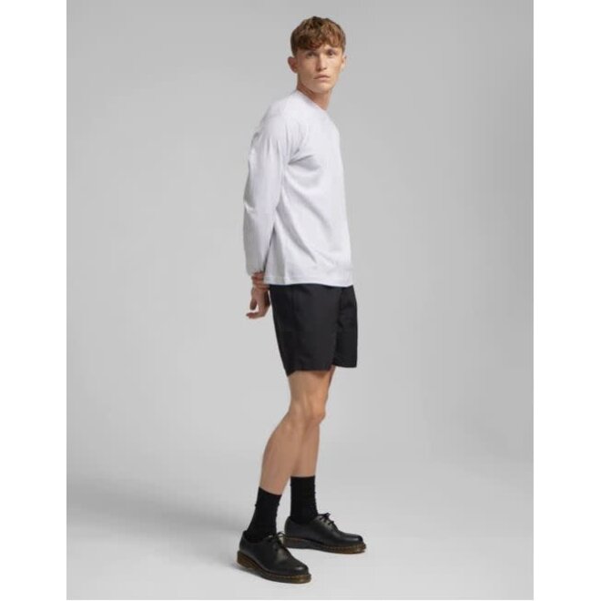 Oversized Long Sleeve T-Shirt in Optical White