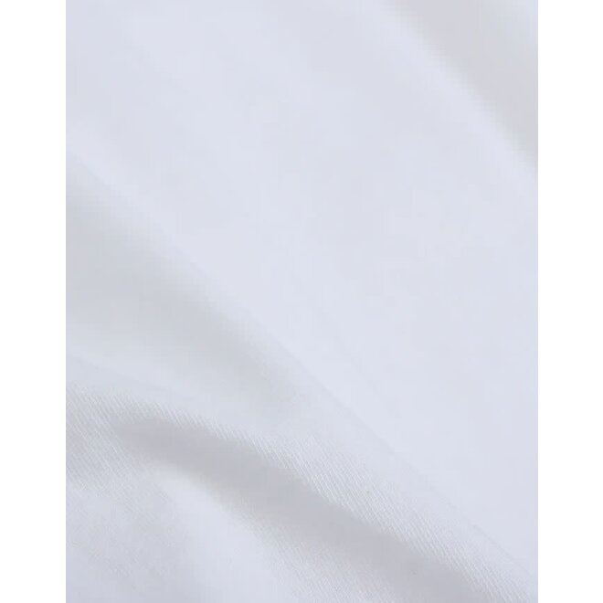 Oversized Long Sleeve T-Shirt in Optical White