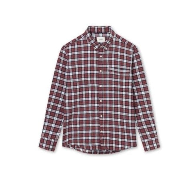 Hornet Shirt in Red Ochre Check