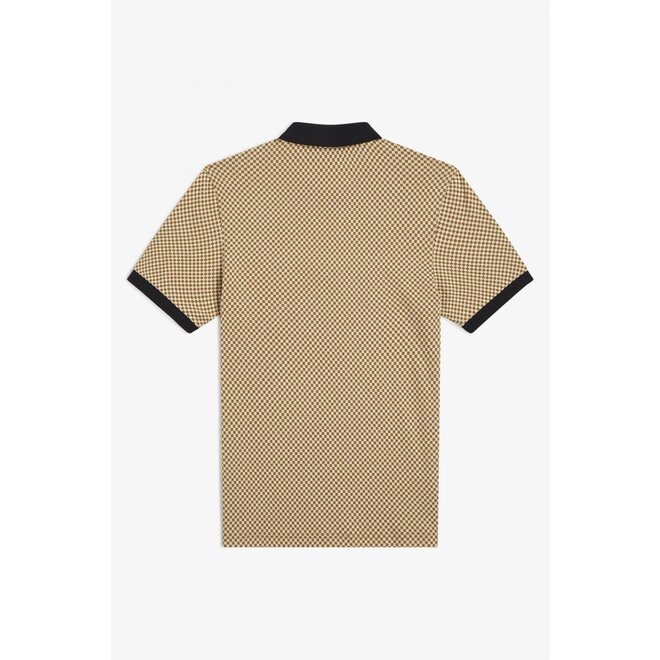 Micro Chequerboard Polo Shirt