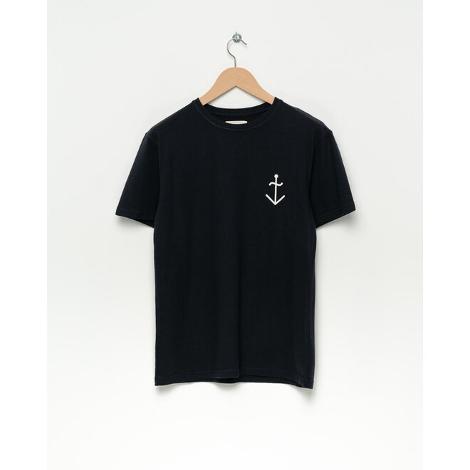 Dantas T-Shirt in Dark Navy/Ecru