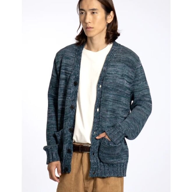 Buckley Cardigan in Deep Teal/Multi