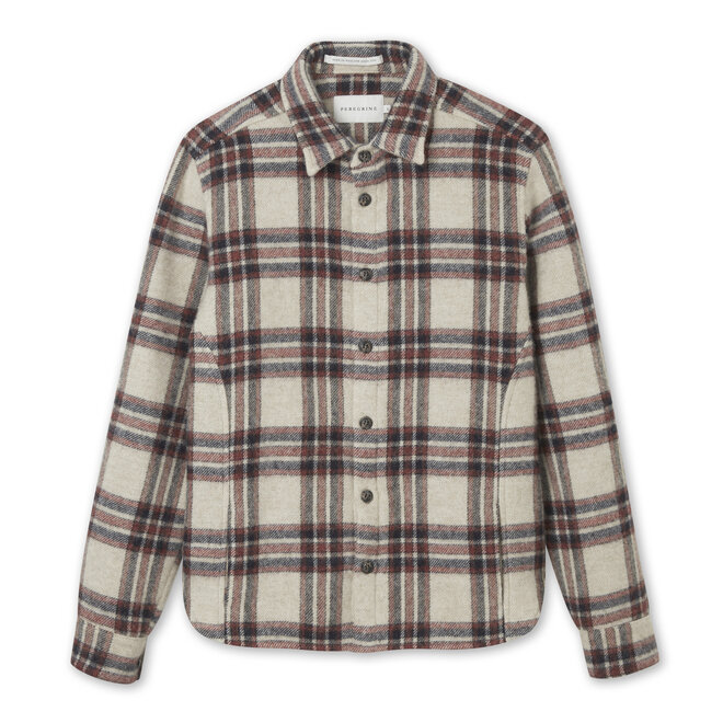 Wool Overshirt in Oakham Check