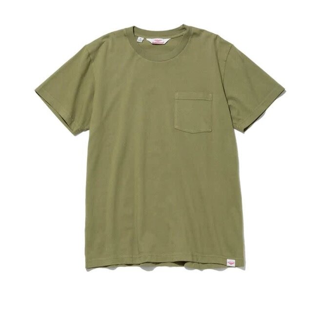 Pocket T-Shirt in Olive