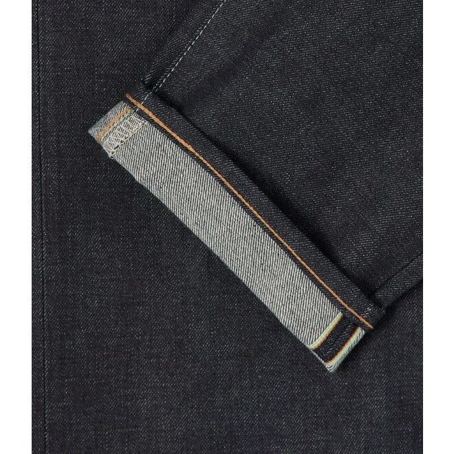 Made in Japan Loose Tapered Rainbow Selvage in Blue - Unwashed