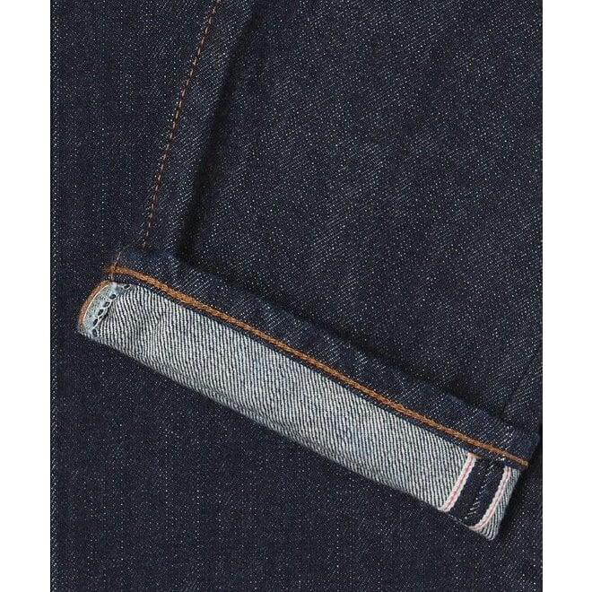 Made in Japan Slim Tapered Red Selvage in Blue - Rinsed