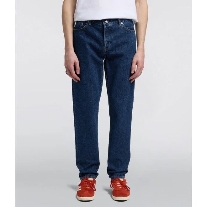 Made in Japan Regular Tapered Left Hand Denim in Blue - Akira Wash