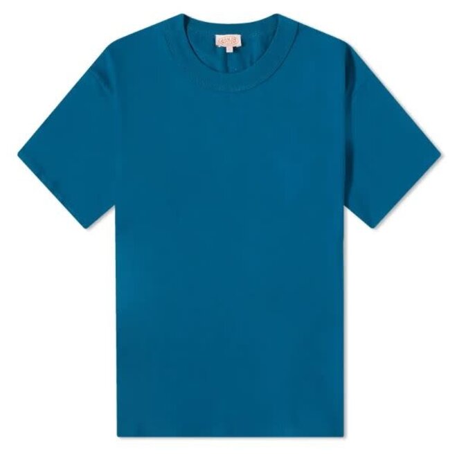 Heritage Tee in Glacial Blue