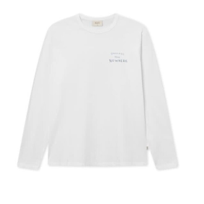 Paddle LS T-Shirt in White