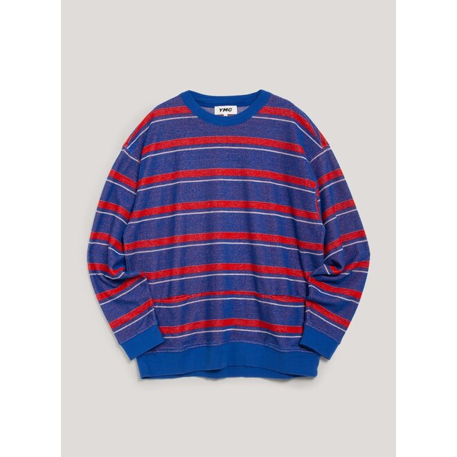 Frat Boy Sweatshirt in Blue/Red/White