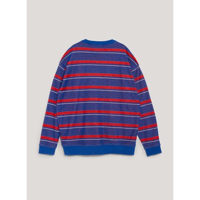 Frat Boy Sweatshirt in Blue/Red/White