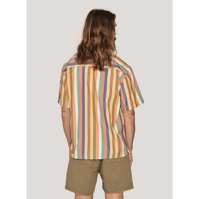 Mitchum Shirt in Multi Stripe