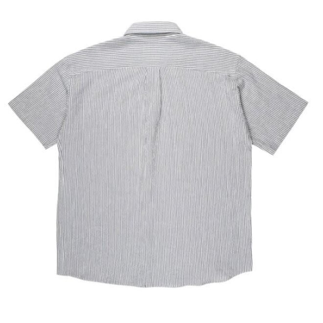 Roque Grandpa Baggy Shirt in Blue Stripes Eastwood Ave. Menswear