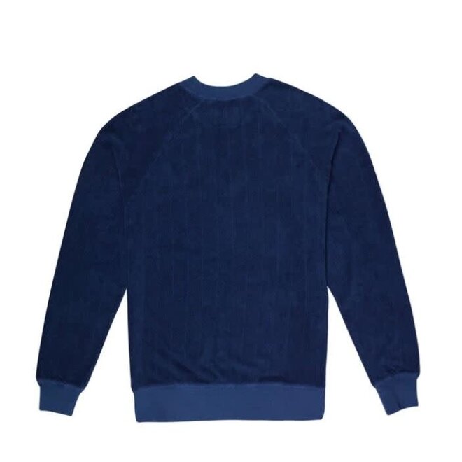 Cunha Ribbed Sweatshirt in Blue