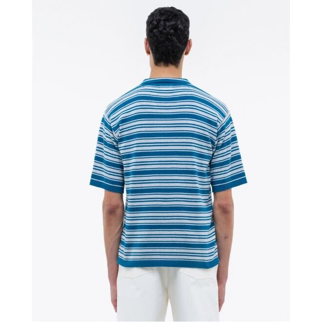 Boulevard Polo Shirt in Grey