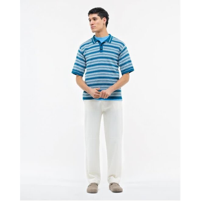Boulevard Polo Shirt in Grey