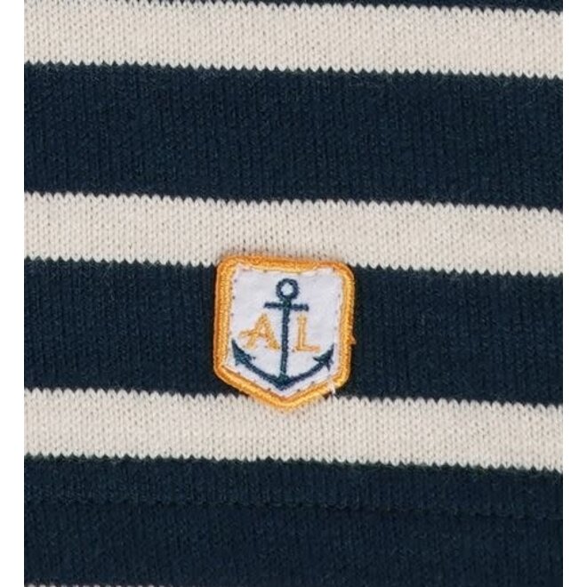 Mariniere Heritage Sweatshirt in Deep Navy/Nature