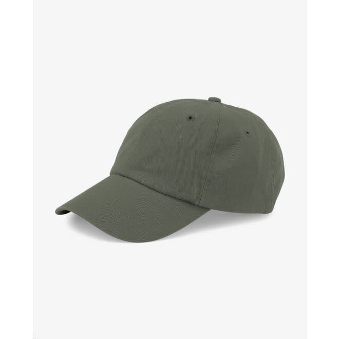 Organic Cotton Cap in Dusty Olive