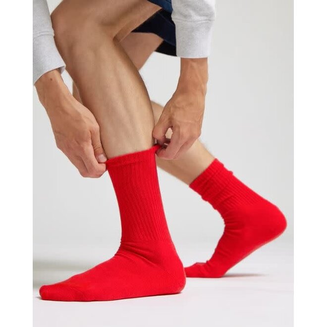 Organic Active Sock in Emerald Green