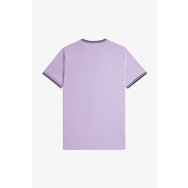 Twin Tipped T-Shirt in Ultra Violet/Navy