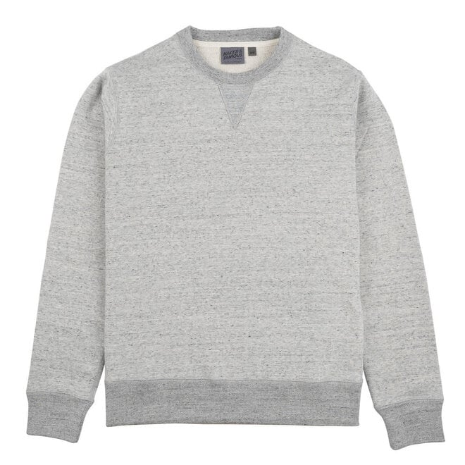 Heavyweight Terry Crewneck Sweatshirt in Grey