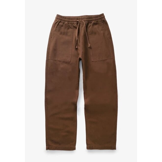 Canvas Chef Pant in Brown