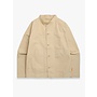 Fine Twill Waiters Jacket in Pale Khaki