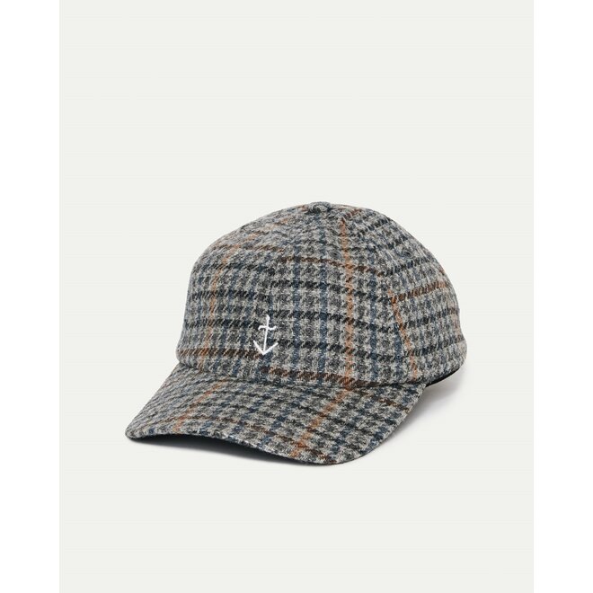 Santos Cap in Grey Check