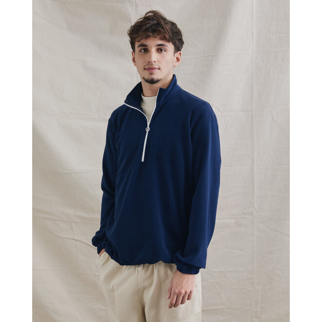 Mata Zip Sweatshirt in Navy