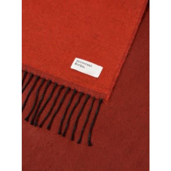 Double Sided Scarf in Orange