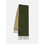 Double Sided Scarf in Olive/Beige