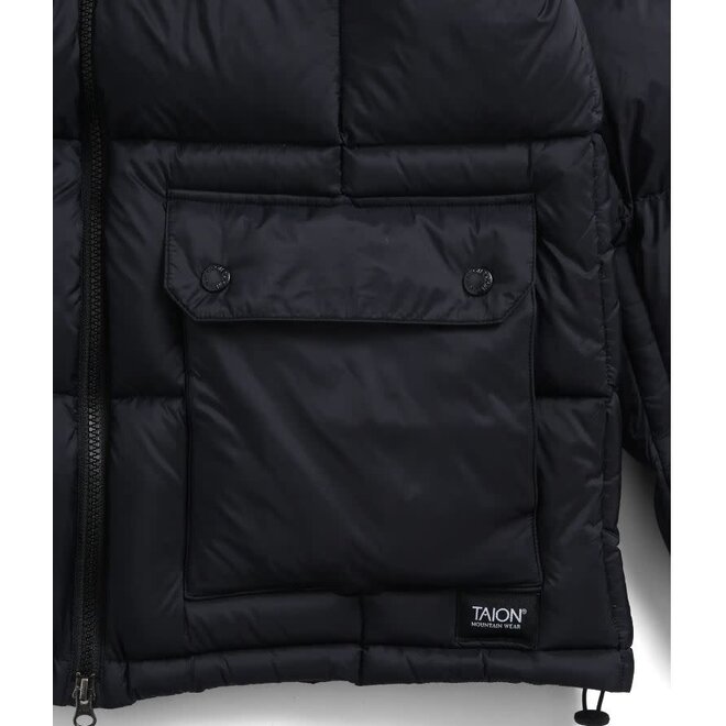 Packable Mountain Down Jacket in Black
