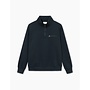 Log Half Zip Sweatshirt in Navy