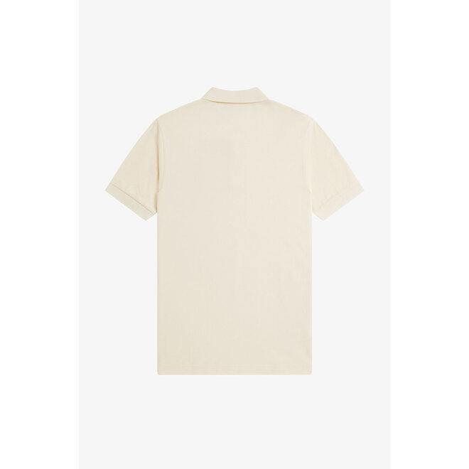 Fred Perry Shirt in Ecru/Marmalade