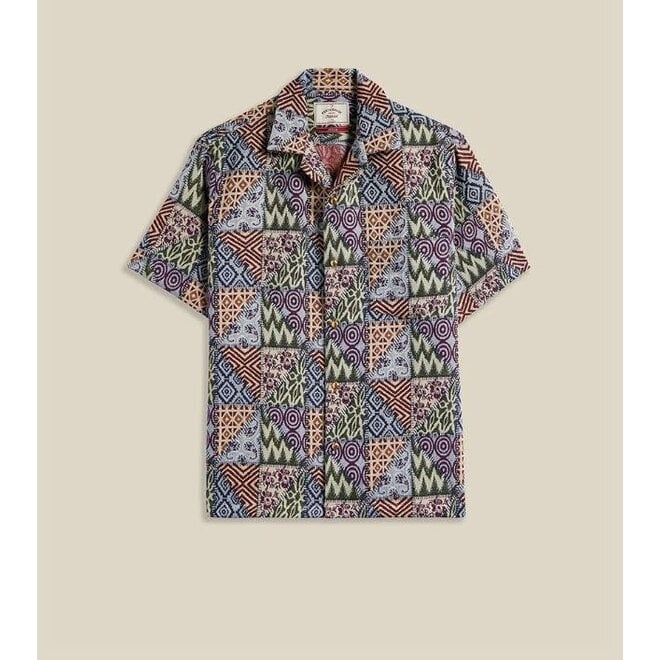 Patch Tapestry Vacation Shirt