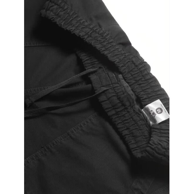 Canvas Chef Shorts in Black