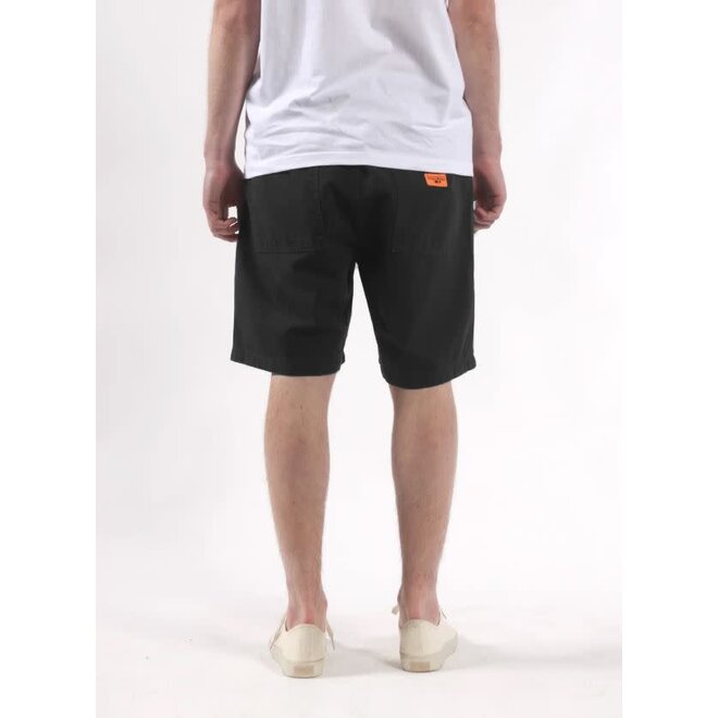 Canvas Chef Shorts in Black