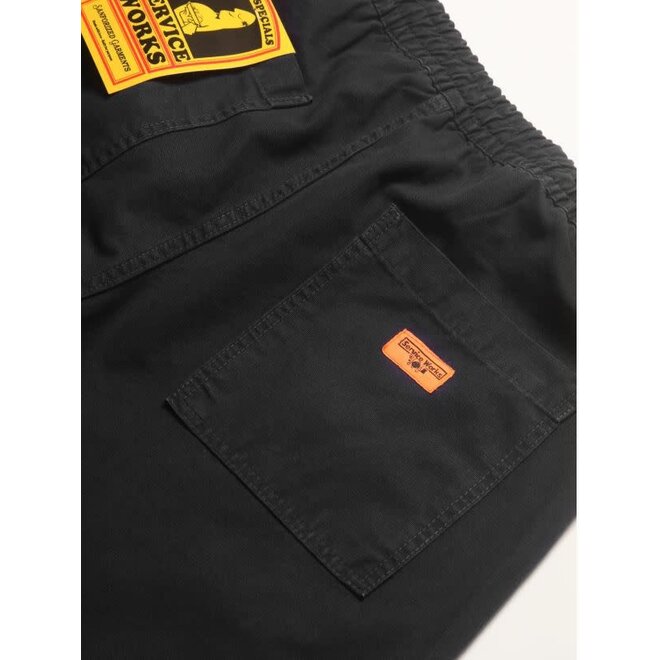 Canvas Chef Shorts in Black