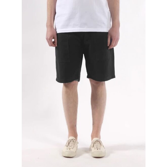 Canvas Chef Shorts in Black