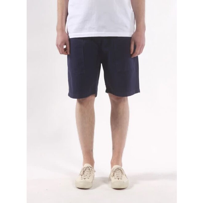 Canvas Chef Shorts in Navy