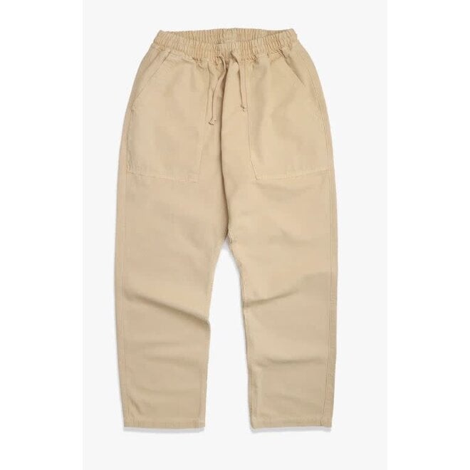 Canvas Chef Pant in Khaki