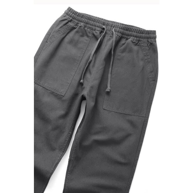 Canvas Chef Pant in Grey