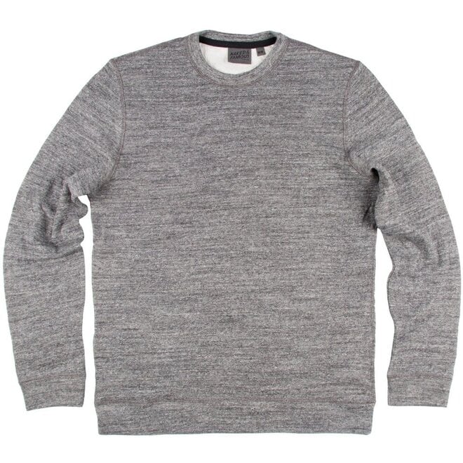 Slim Crew - Vintage Doubleface in Charcoal