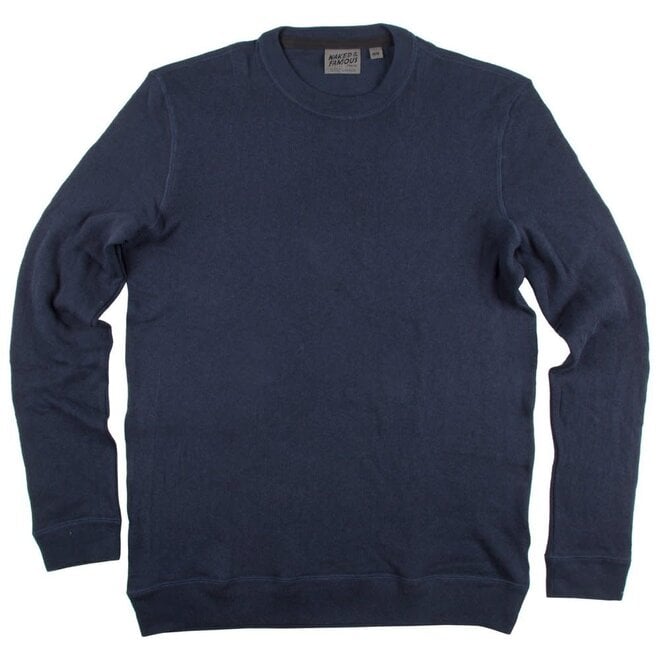 Slim Crew - Vintage Doubleface in Navy